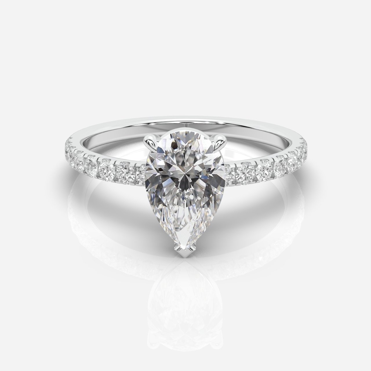 Juliette Diamond Band Pear